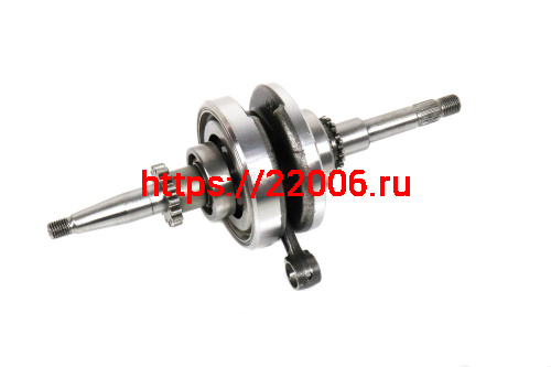 Коленвал 139QMB (GY6-50-80) (шестерня под маслонасос 16 зубов)