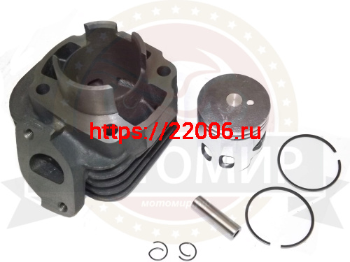 Поршневая группа Yamaha JOG 65 (44 мм) 3KJ, 1PE40QMB палец 10 мм