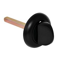 Ручка Fuaro (Фуаро) поворотная BKW8x75.R.HMR54 (HMR8x75) BL-24 черный