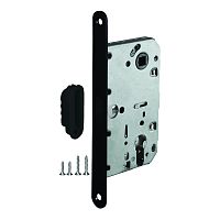 Корпус Ajax (Аякс) врезного замка с защелкой MAGNLN85-50 BL черный