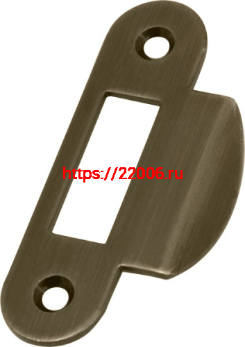 B01000.13.12 AGB (АГБ) Ответная планка (античная бронза)
