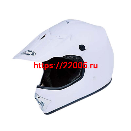 Мотошлем YM-210 KIDS белый  (L)