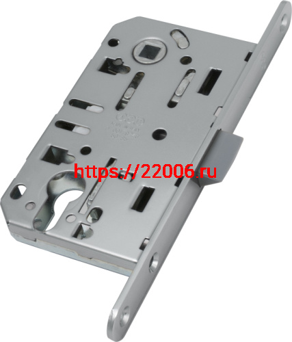 Корпус замка AGB (АГБ) под цилиндр MEDIANA EVOLUTION B01103.50.06.567 с отв. планкой B01000.13 (никель) фото 2