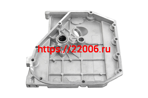 Крышка боковая блока цилиндра R195 (правая) (под 9 болтов) фото 2