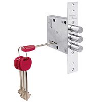 Замок Kale kilit (Кале килит) врезной сувальдный 447/L, 5 кл. (кл. 60 мм) пакет