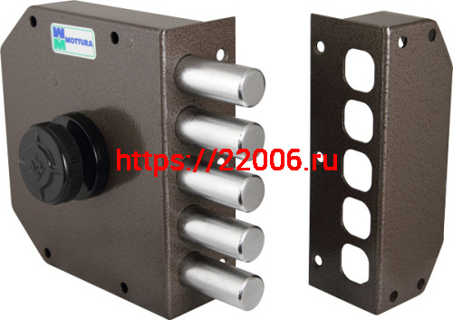 Замок Mottura (Моттура) накладной 30.601 S (левый)