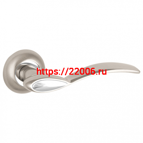 Ручка Punto (Пунто) раздельная FENIX ZR SN/CP-3 матовый никель/хром