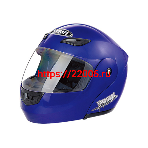 Мотошлем YM-920 синий (L)
