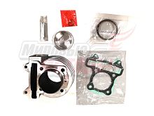 Поршневая в сборе Скутер 4х такт.(цил,порш,кольца,палец) 100см3 (50 мм) ММ