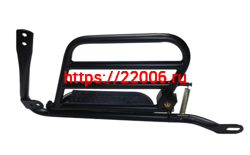 Подножка пассажира с подставкой для багажа VORTEX левая фото 2