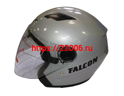 Шлем открытый FALCON XZH206 (Колобок) с забралом, размер XL фото 2