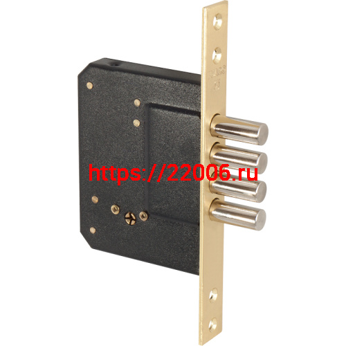 Замок Fuaro (Фуаро) врезной крестообразный X200-4MF/PB (200-4MF/PB) латунь 5key