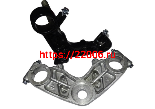 Траверса ROADSTER RA1 в сборе, верхняя+нижняя с осью (71101-J0E6-C10088+71120-J0E6-C1006N) фото 2