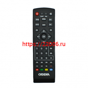 Пульт CADENA 1711/1712 для цифровой приставки Пульт CADENA 1711/1712 для цифровой приставки