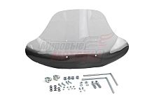 Щиток ветровой с полосой (3мм) (для квадроциклов) с крепежами