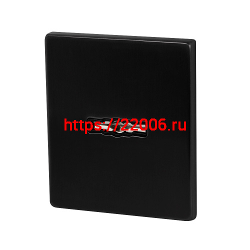 Накладка Armadillo (Армадилло) на сувальдный замок ESC.S-auto.USS/K (PS Protector/USS) BL черный