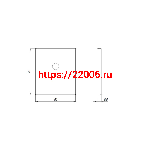 Накладка Armadillo (Армадилло) на шток цилиндра ESC.O.USS/K (BK Protector/USS) CP Хром фото 3