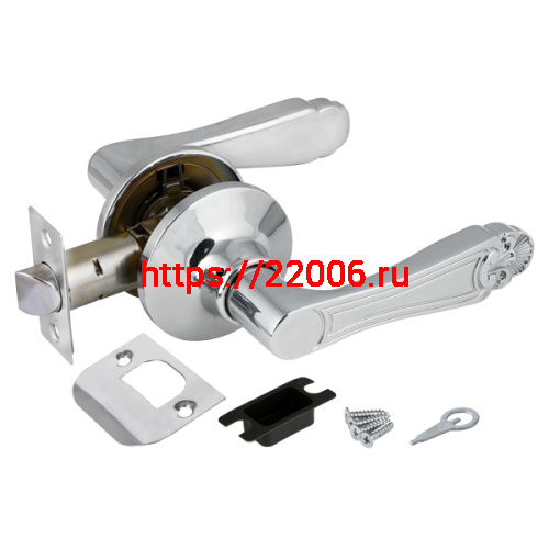 Ручка Punto (Пунто) защелка 6037 CP-P (без фик.) хром