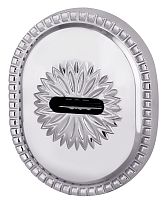 Декоративная накладка Armadillo (Армадилло) на сувальдный замок PS-DEC CL (ATC Protector 1) СР Хром