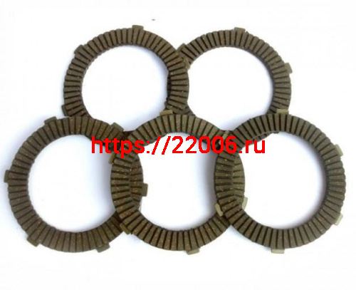 Диск сцепления  Минск Восход (5 штук) текстолит