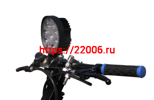 Мотосноуборд ИСКРА-2, вариатор TAV2-40, двигатель LIFAN KP230 8+ л.с., фара, тормоз фото 8