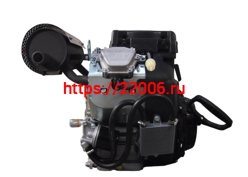 Двигатель LIFAN 24 л.с. 2V78F-2А с катушкой освещения РУЧ+ЭЛЕК 12В 20А 240Вт. фото 2