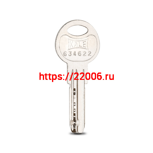 Цилиндровый механизм Kale kilit (Кале килит) с вертушкой 164 OBS SCE/110 (45+10+55) mm никель 5 кл. фото 2