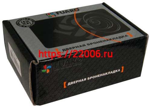 Броненакладка Fuaro (Фуаро) DEF 4935 GP ЛАТУНЬ фото 2