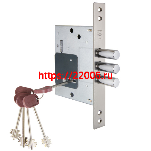 Замок Mottura (Моттура) врезной сувальдный Project DP25.170, ключ 50 мм