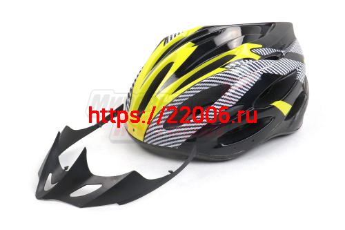 Шлем Вело (цв. чёрно-жёлтый) (54-60см)