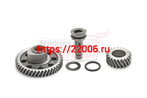 Распредвал в комплекте с шестернями(кулачковой и привода ГРМ) 157FMI(125CC),162FMJ(150CC),163FML(200CC),167FMM(250CC)