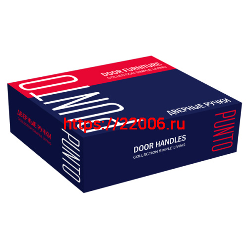 Ручка Punto (Пунто) раздельная K.QL52.TECH (TECH QL) GR/CP-23 графит/хром фото 3