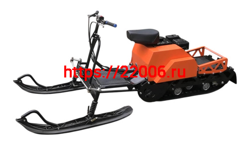 Мотобуксировщик компактный с лыжным модулем ЛИДЕР-ДЕЛЬТА-2RL (+Фара) 8,0 л.с. РЕДУКТОР фото 3