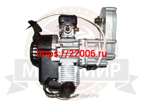 Двигатель ATV Target Trek (ic44F-6) с редуктором  с электростартером фото 2