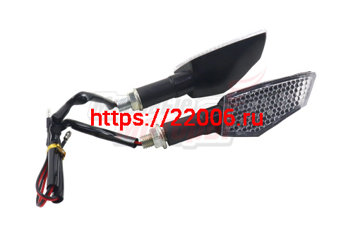 Боковой фонарь светодиодный SMP-25 черные (ПАРА)