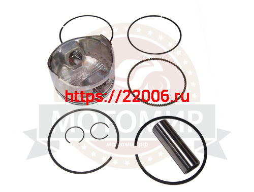 Поршень 70,00 мм LIFAN GS212E в сборе (кольца, палец d18 мм, стопорные кольца)