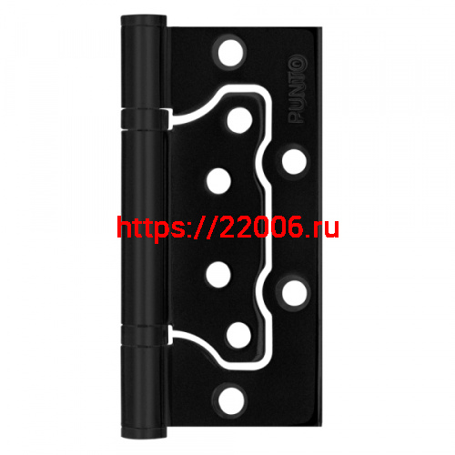 Петля Punto (Пунто) универсальная без врезки IN4200W-HD BL (200-2B/HD 100x2,5) черный