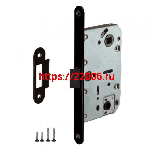 Защелка Punto (Пунто) врезная LM/PL96WC-50/BL BL (черный)