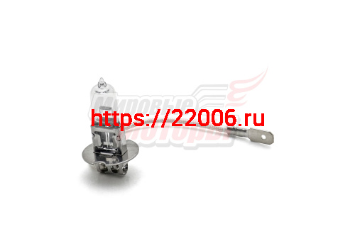 Лампа 12В 100Вт (Н3) фарная галоген (Pk22s) с проводом (3122) (55350)