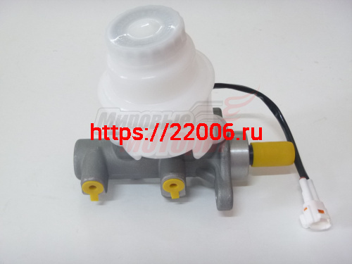 Цилиндр тормозной главный c бачком под abs Hover,Hover H3, 2 отверстия (3505100-K00-B1)