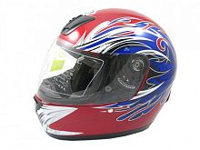 Мотошлем YM-802А красный (М)