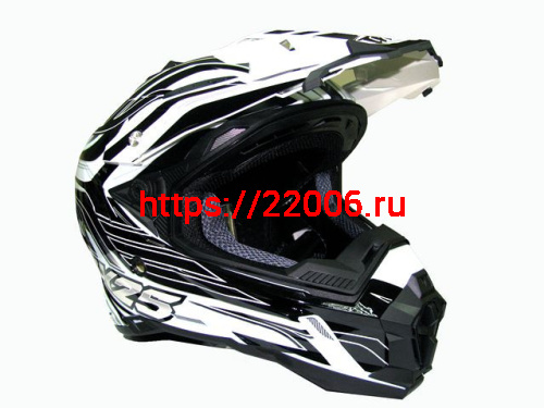 Мотошлем THH TX-25 №1 white/black (L)