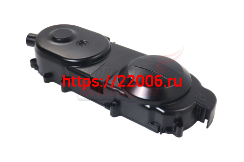 Крышка картера левая (вариатора) (139QMB) голая R10" чёрная