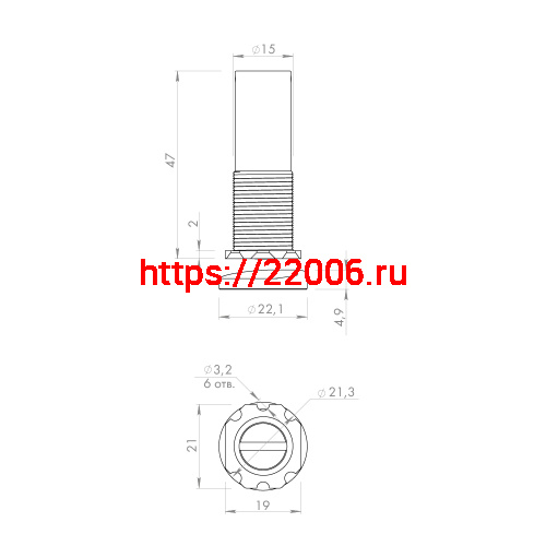 Упор Armadillo (Армадилло) дверной скрытый MAX INOX фото 11