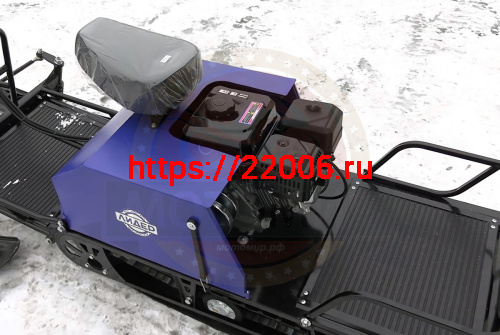 Мотобуксировщик компактный ЛИДЕР-СИГМА-2Е, 8+ л.с, с лыж. модул. с электростартером, TAV2-40 фото 4