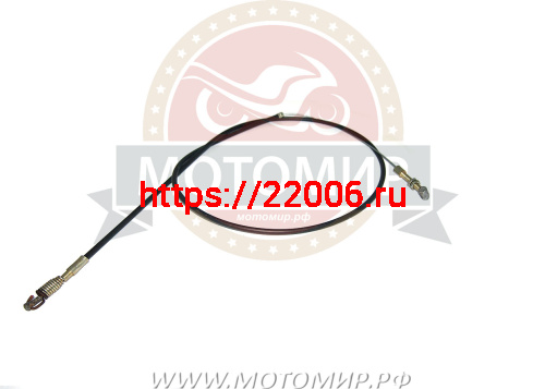 Трос сцепления L-1250мм, ход-210мм, м/б"Нева" (005.47.1170-02) короткий