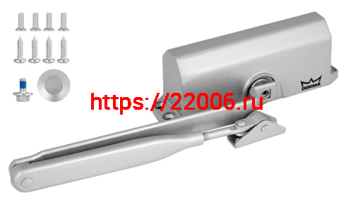 Доводчик Dorma (Дорма) дверной TS 77 EN3, с рычажной тягой, серый (DIY) фото 2