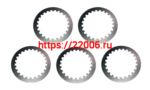 Диск сцепления CB250 металл. Zongshen ZS 172FMM-5  (82*90/110*1,2мм 24шлиц) (компл. 5шт) (100103422)