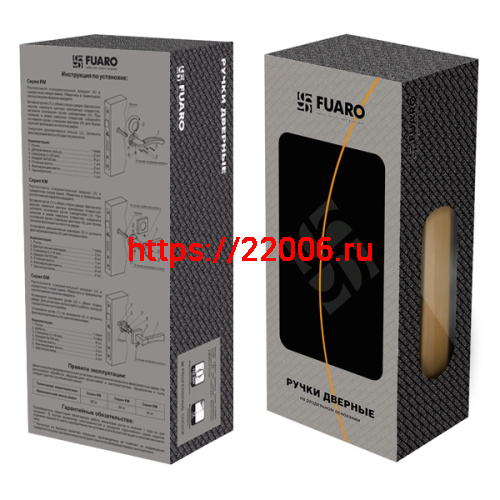 Ручка Fuaro (Фуаро) раздельная CRYSTAL FLASH DM/HD CP-8 хром фото 2