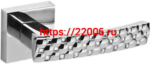 Ручка Fuaro (Фуаро) раздельная K.DM51.CRYSTAL STAR (CRYSTAL STAR DM) CP-8 хром